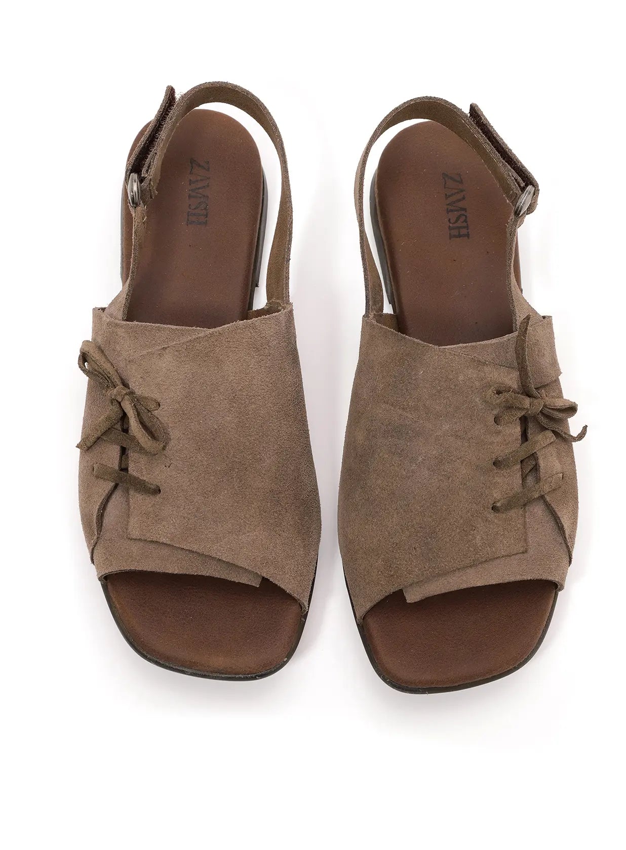 אוריה- סנדל זמש ק.שרוך סקוטש מאחור