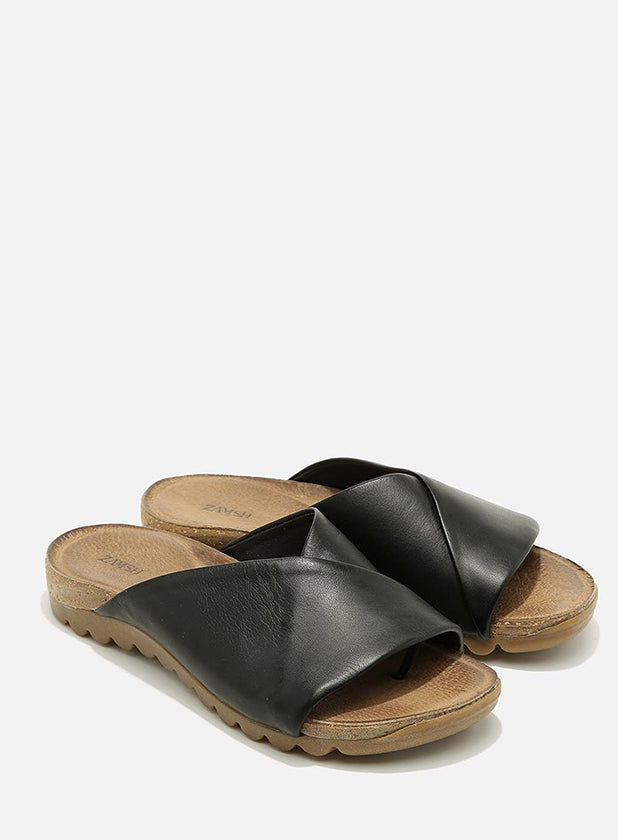 כפכפי עור מעטפת - גלי