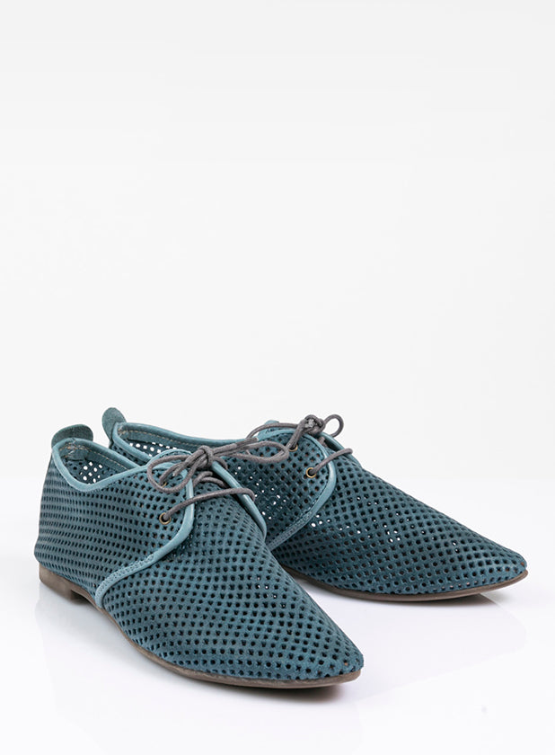 נעלי שרוכים עם חירורים - מישל