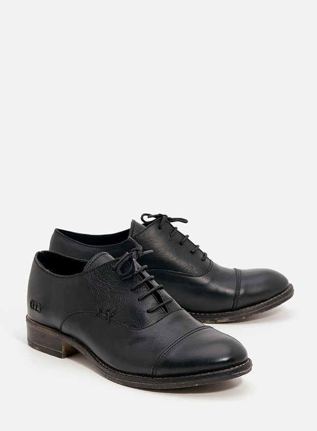 נעלי אוקספורד וינטאג' מעור - טום