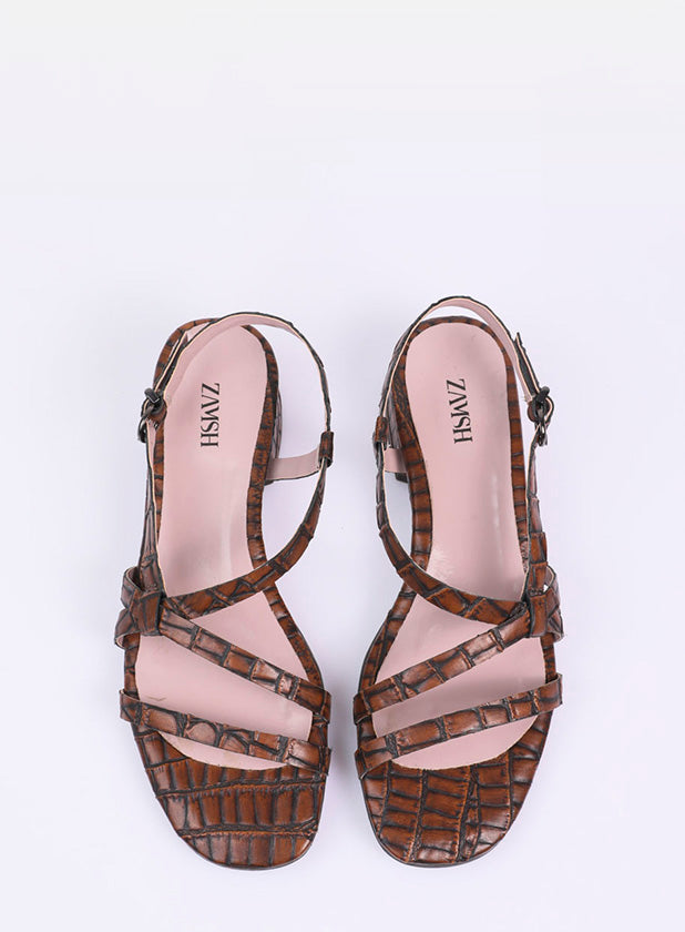 סנדלי-עור-קרוקו-דגם-מיתר-993870