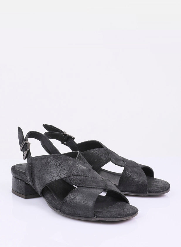 סנדלי עקב רצועה מסובבת - דפנה