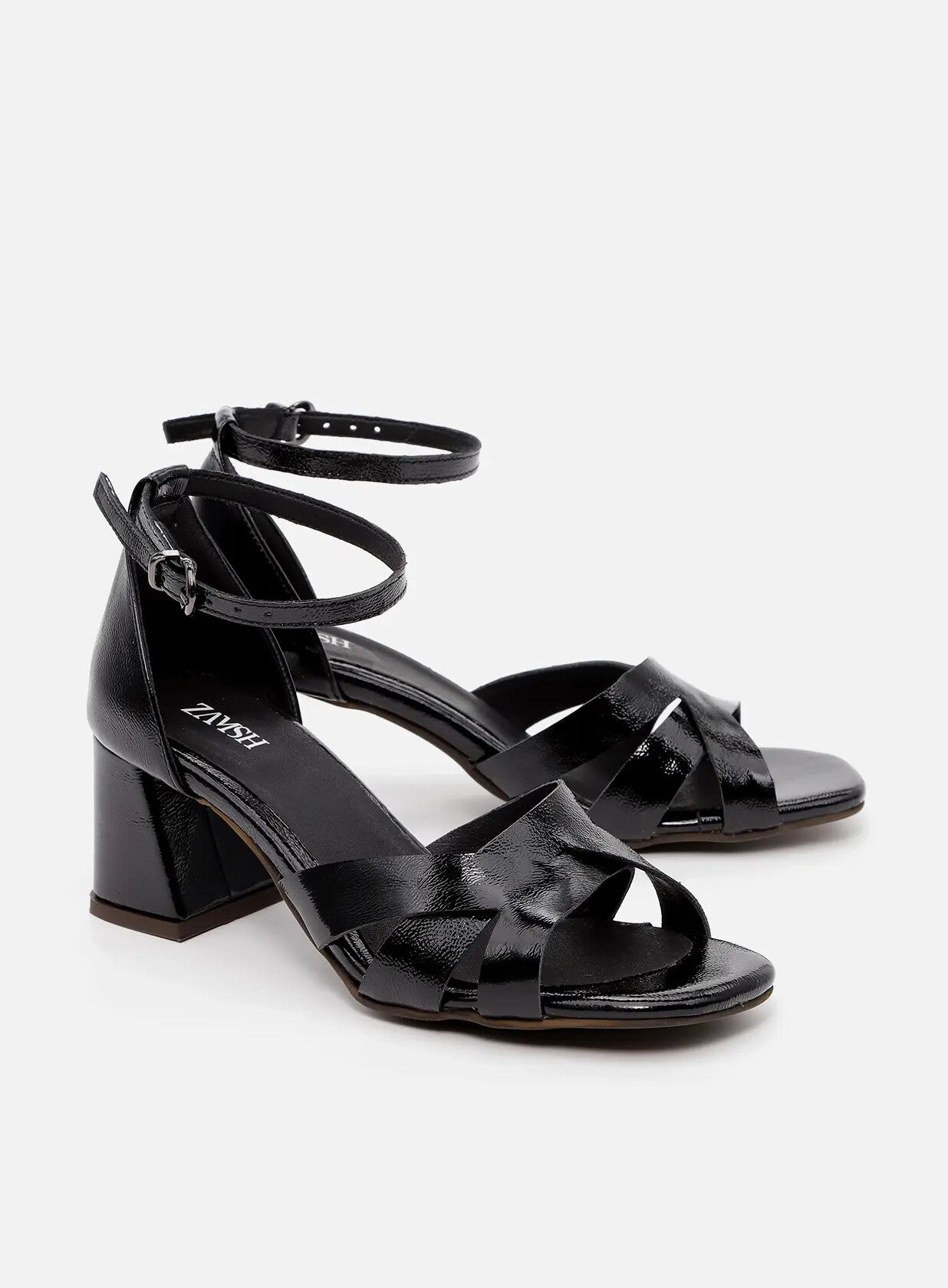 סנדלי עקב מעור - Isabelle