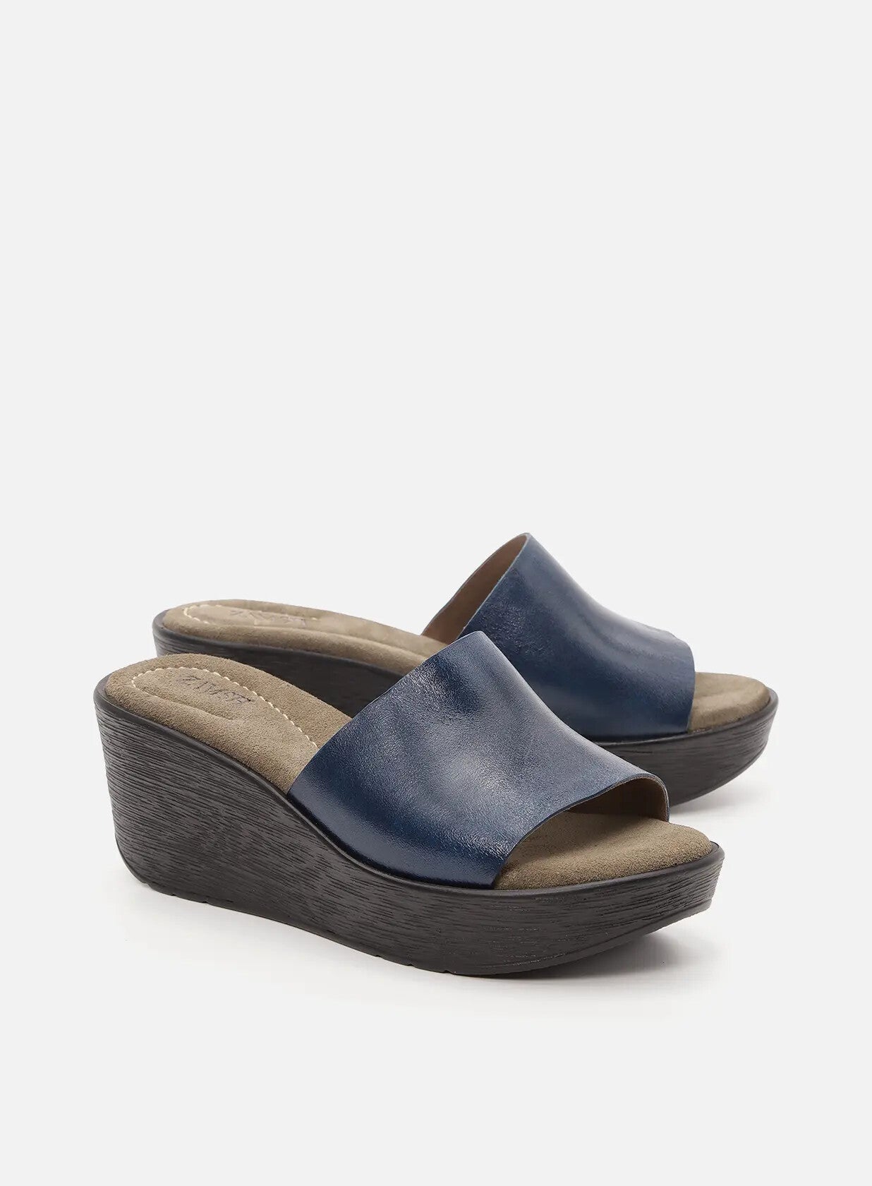 כפכפי פלטפורמה מעור - Olivia