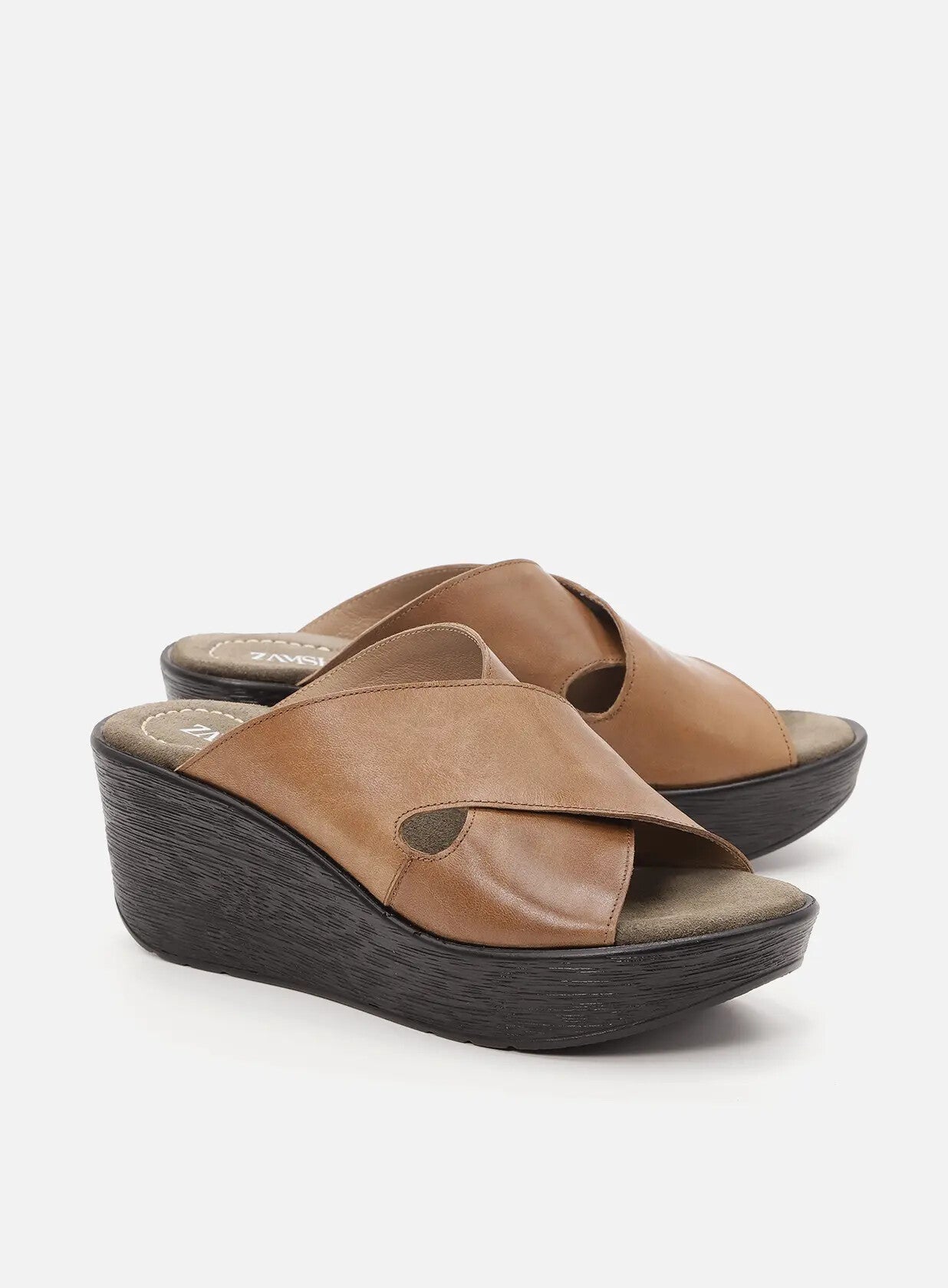 כפכפי פלטפורמה X מעור - Ava