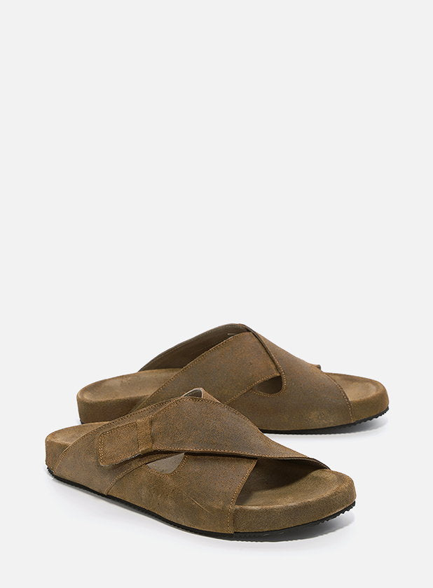 כפכפי איקס מעור - מלאני