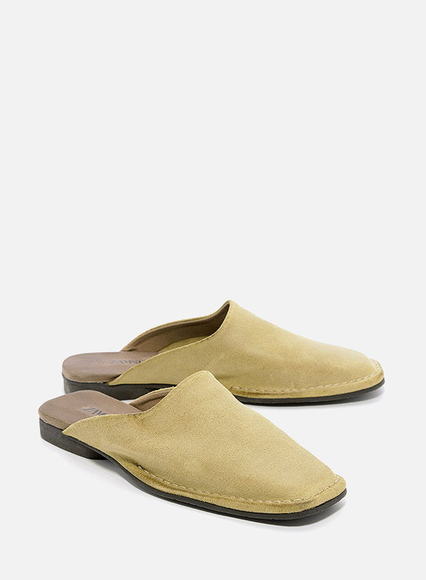 כפכפי מיולס מעור - אלכסה