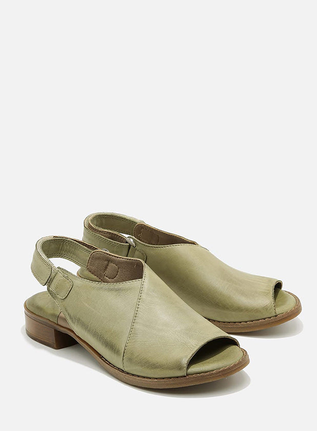 סנדלי עור מעטפת סקוץ' - נעמה