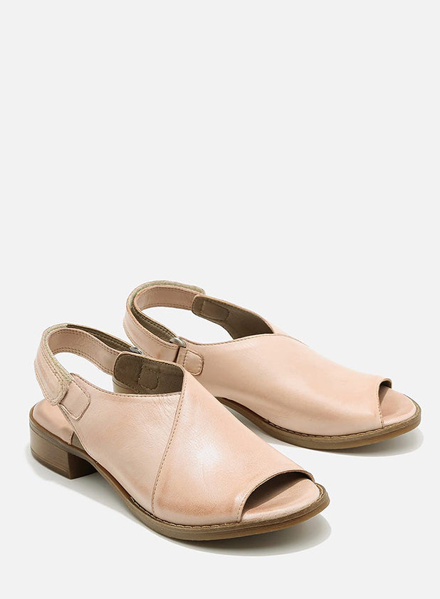 סנדלי עור מעטפת סקוץ' - נעמה