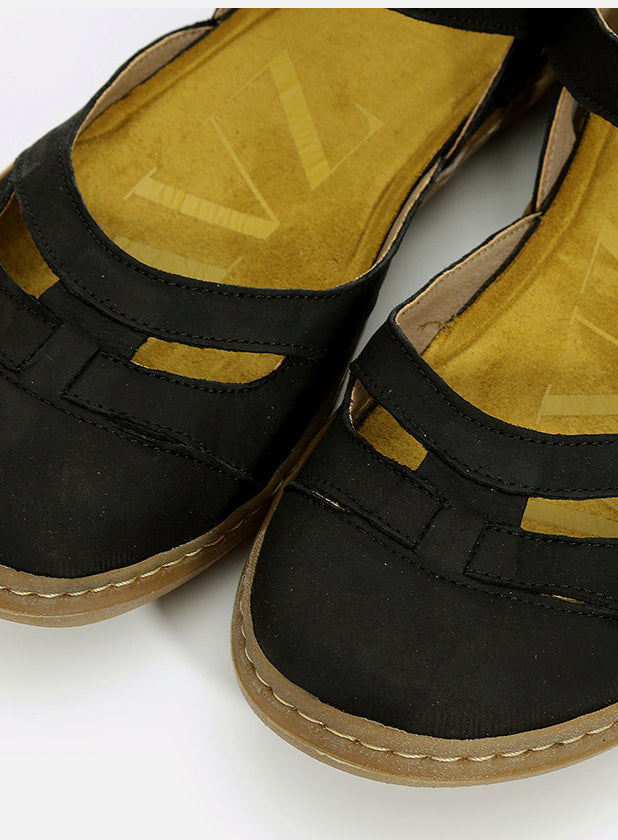 נעלי-נוחות-עור-בלרינה-דגם-ורד-998634