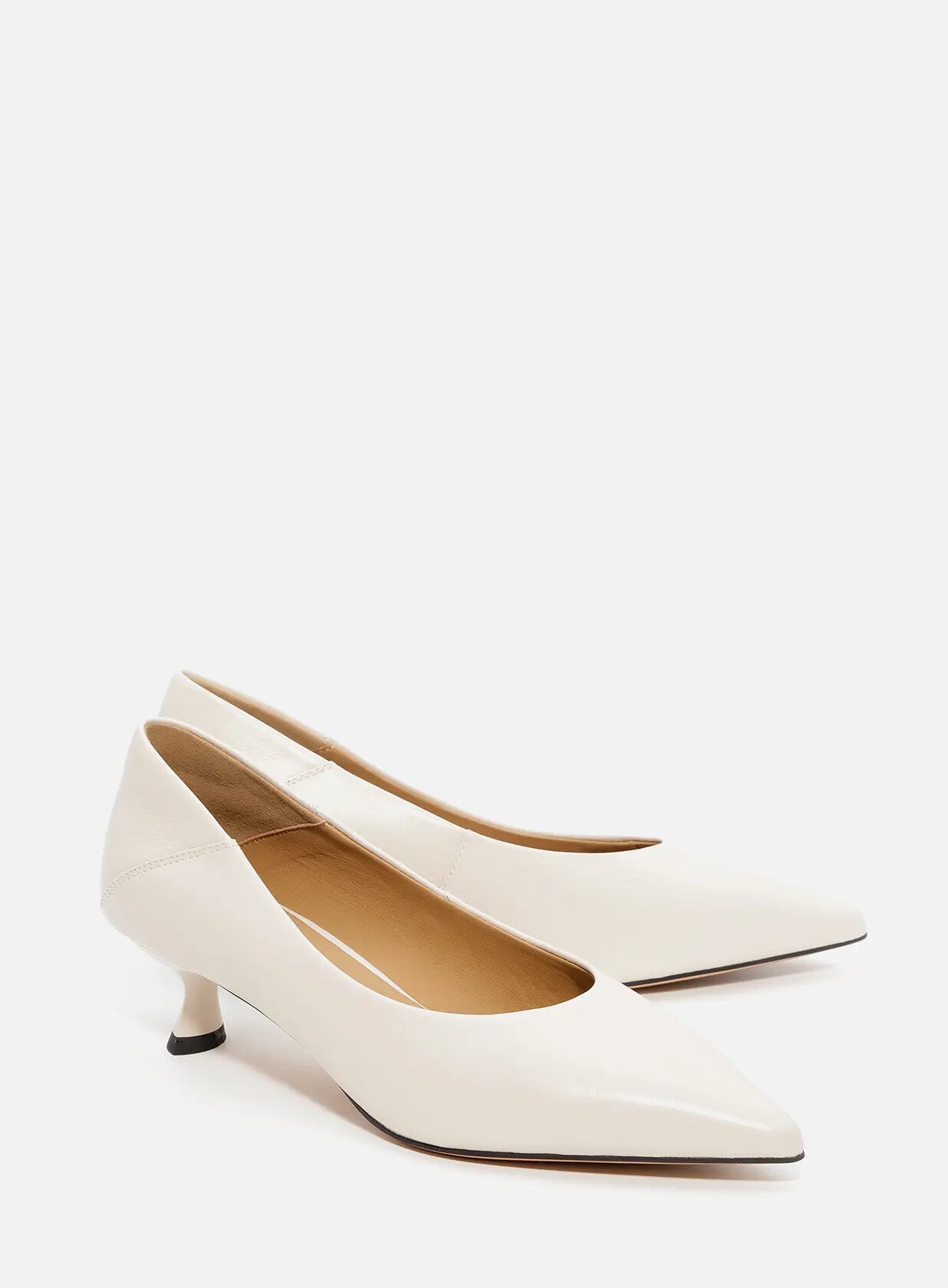 נעלי עקב סירה מעור - אליז