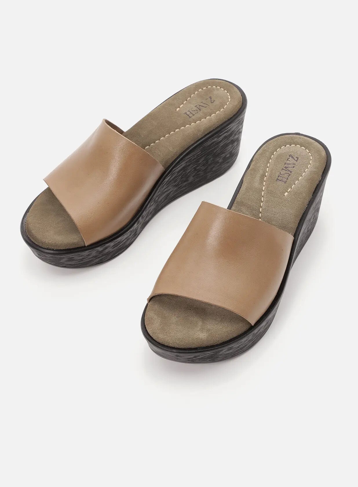 כפכפי-פלטפורמה-מעור-אוליביה