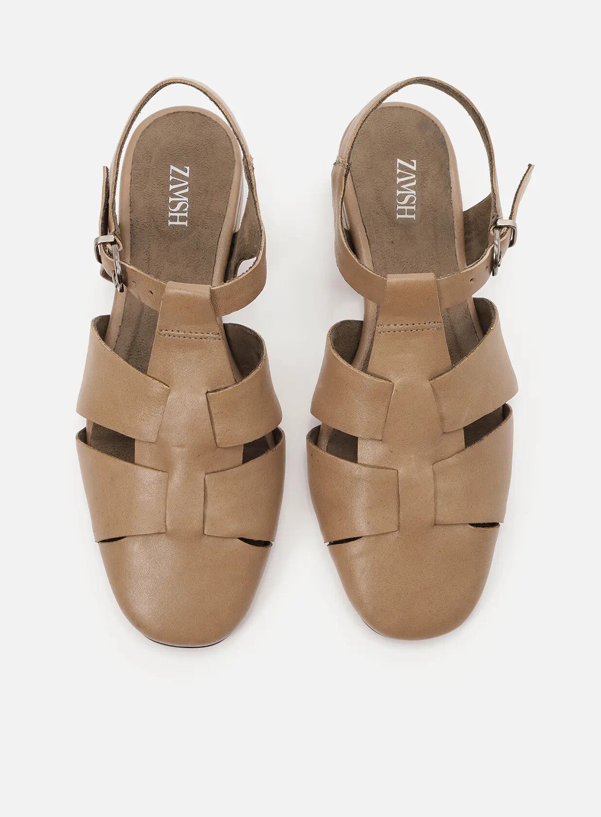 סנדלים-סגורים-מעור-pollini