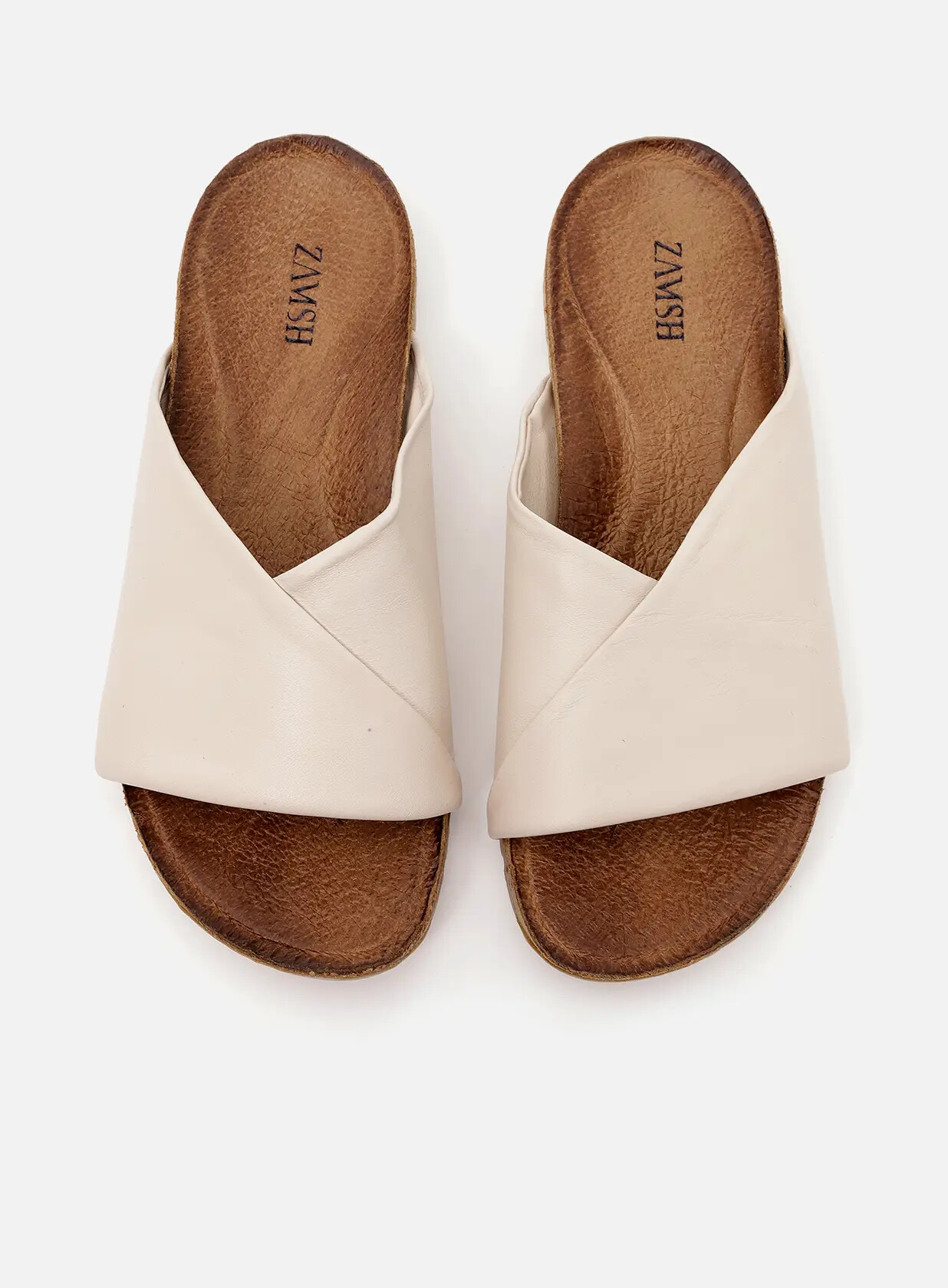 כפכפי עור מעטפת - גלי