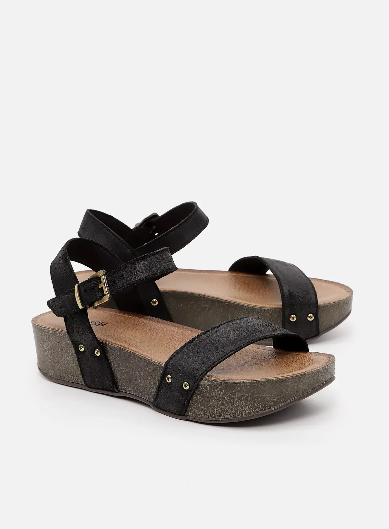 סנדלי פלטפורמה מזמש - Shila