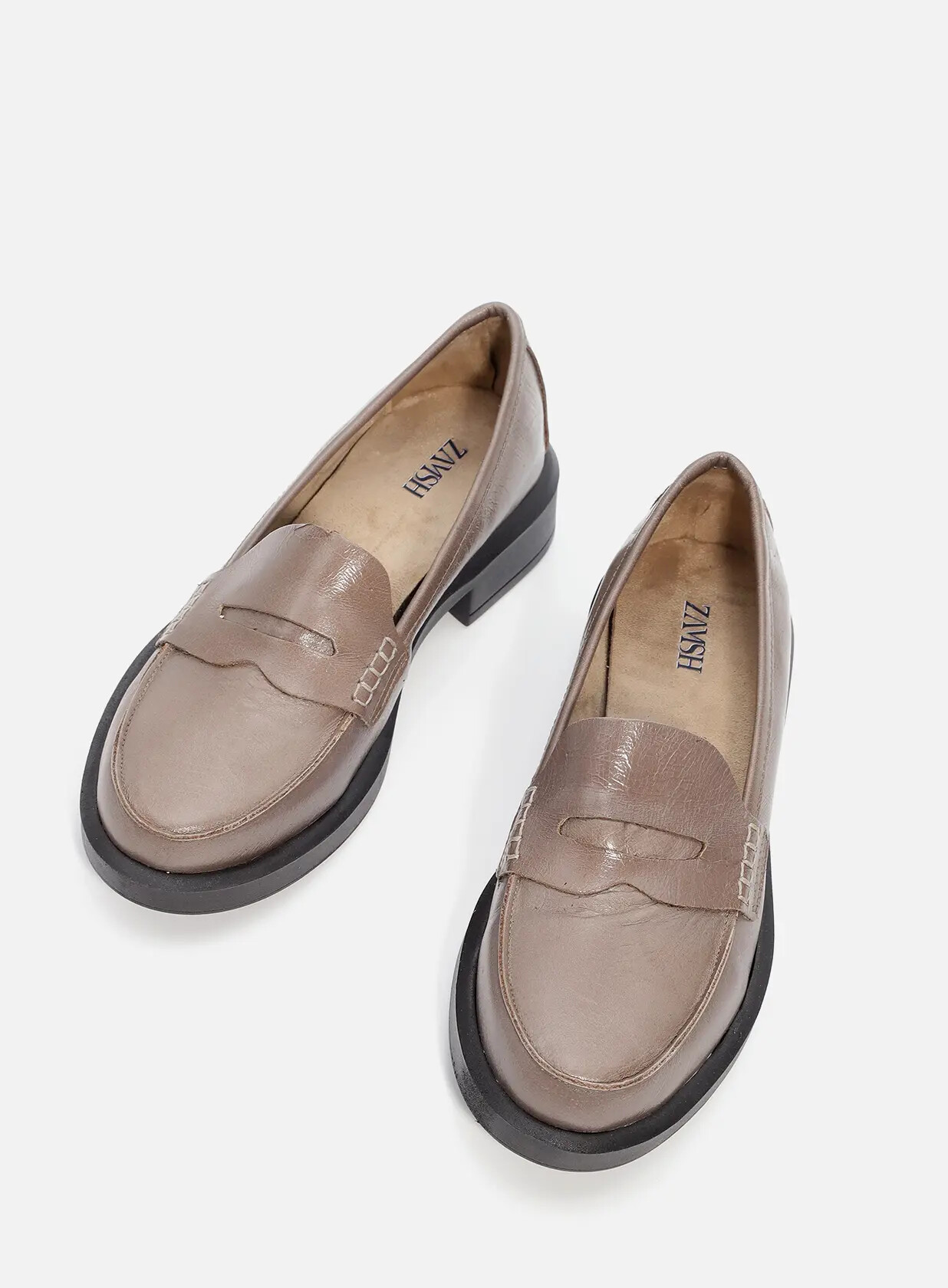 נעלי מוקסין מעור - מונקו