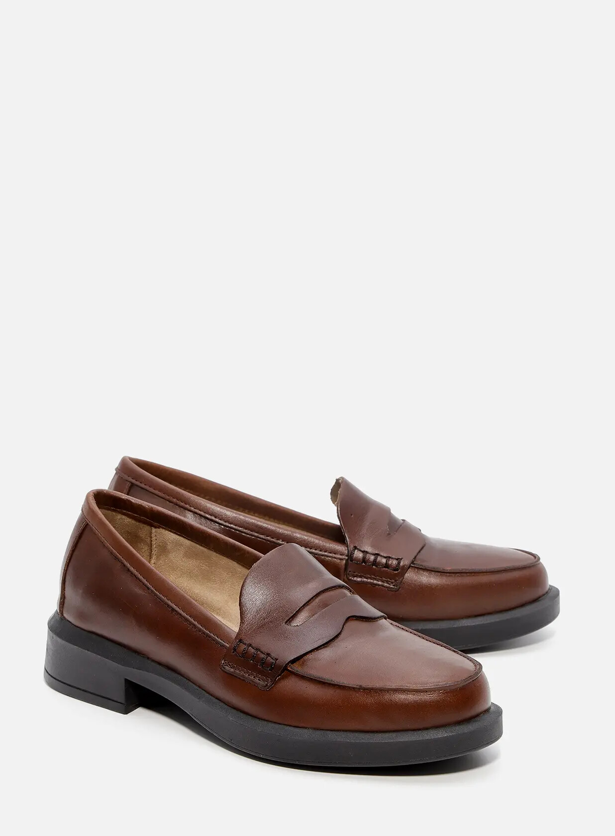 נעלי מוקסין מעור - מונקו