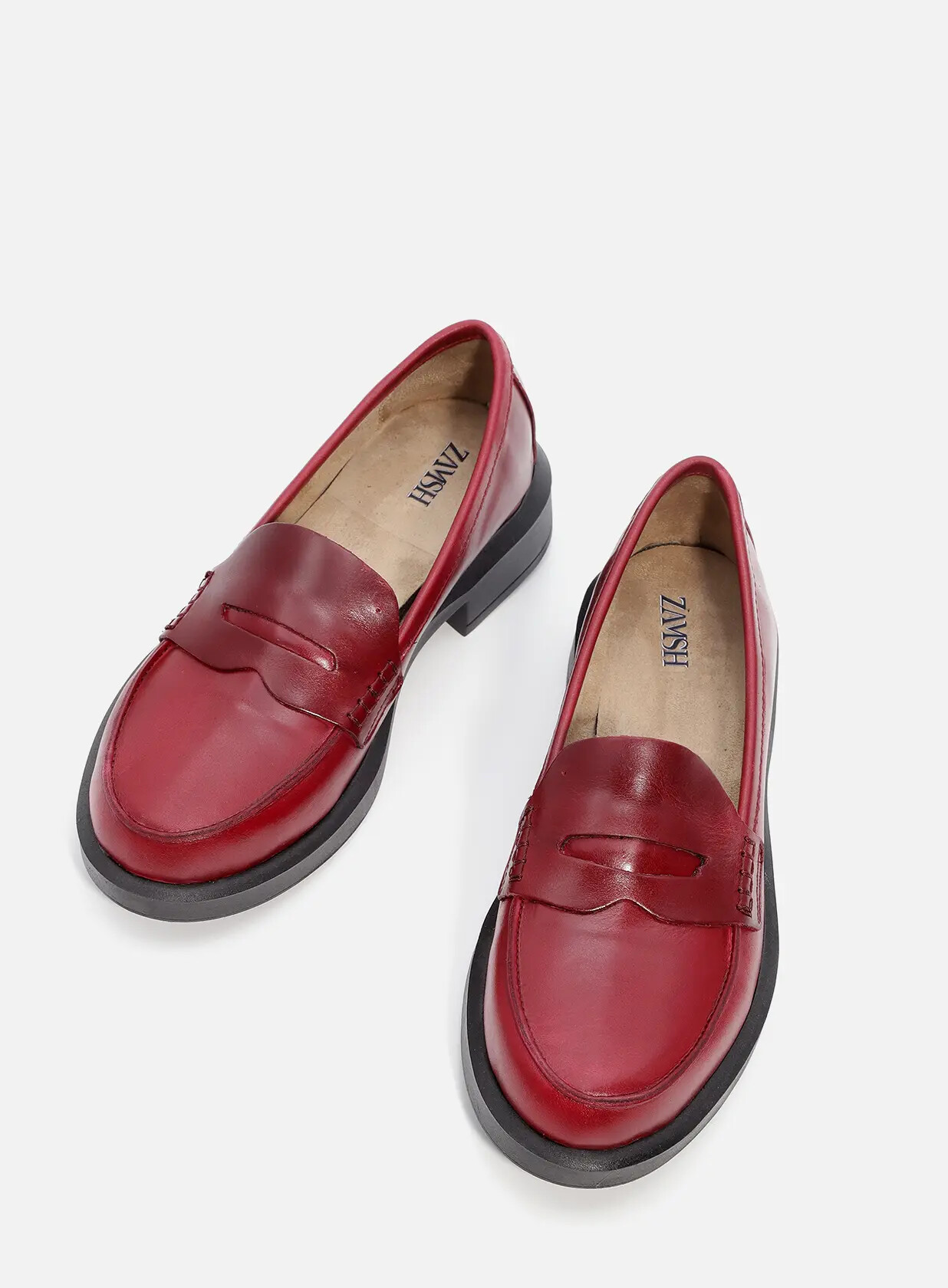 נעלי מוקסין מעור - מונקו