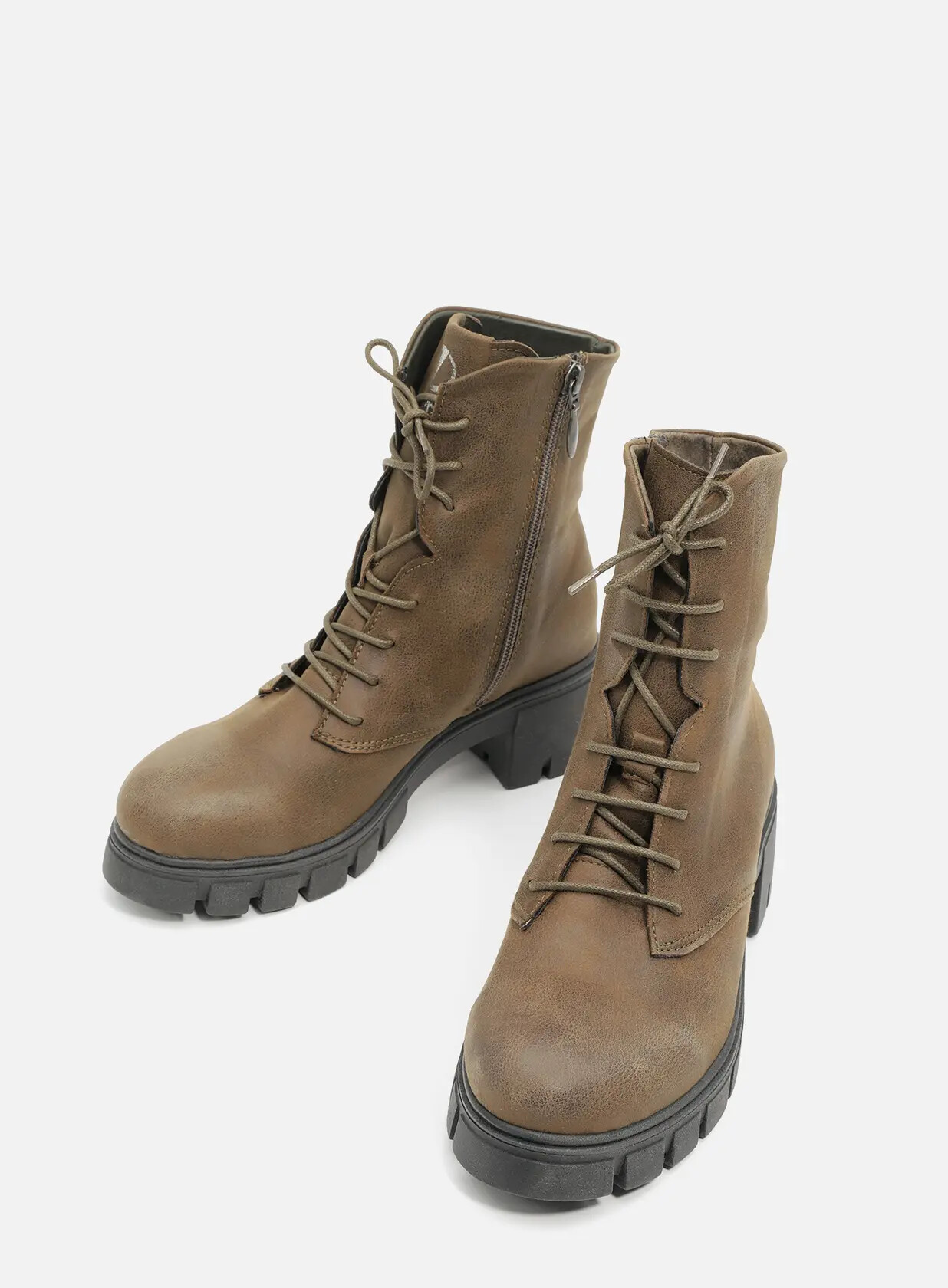 מגפונים טבעוניים עם שרוכים - בוסטון