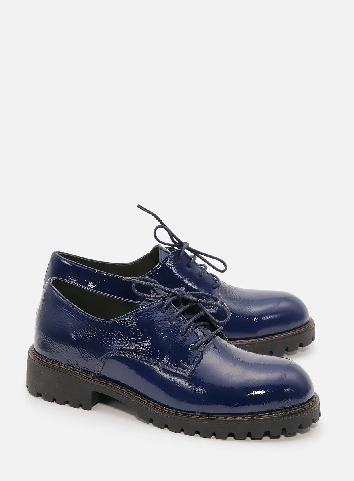 נעליים מעור מבריק - לונדון