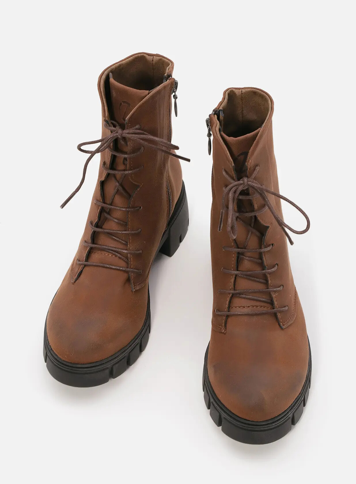 מגפונים טבעוניים עם שרוכים - בוסטון