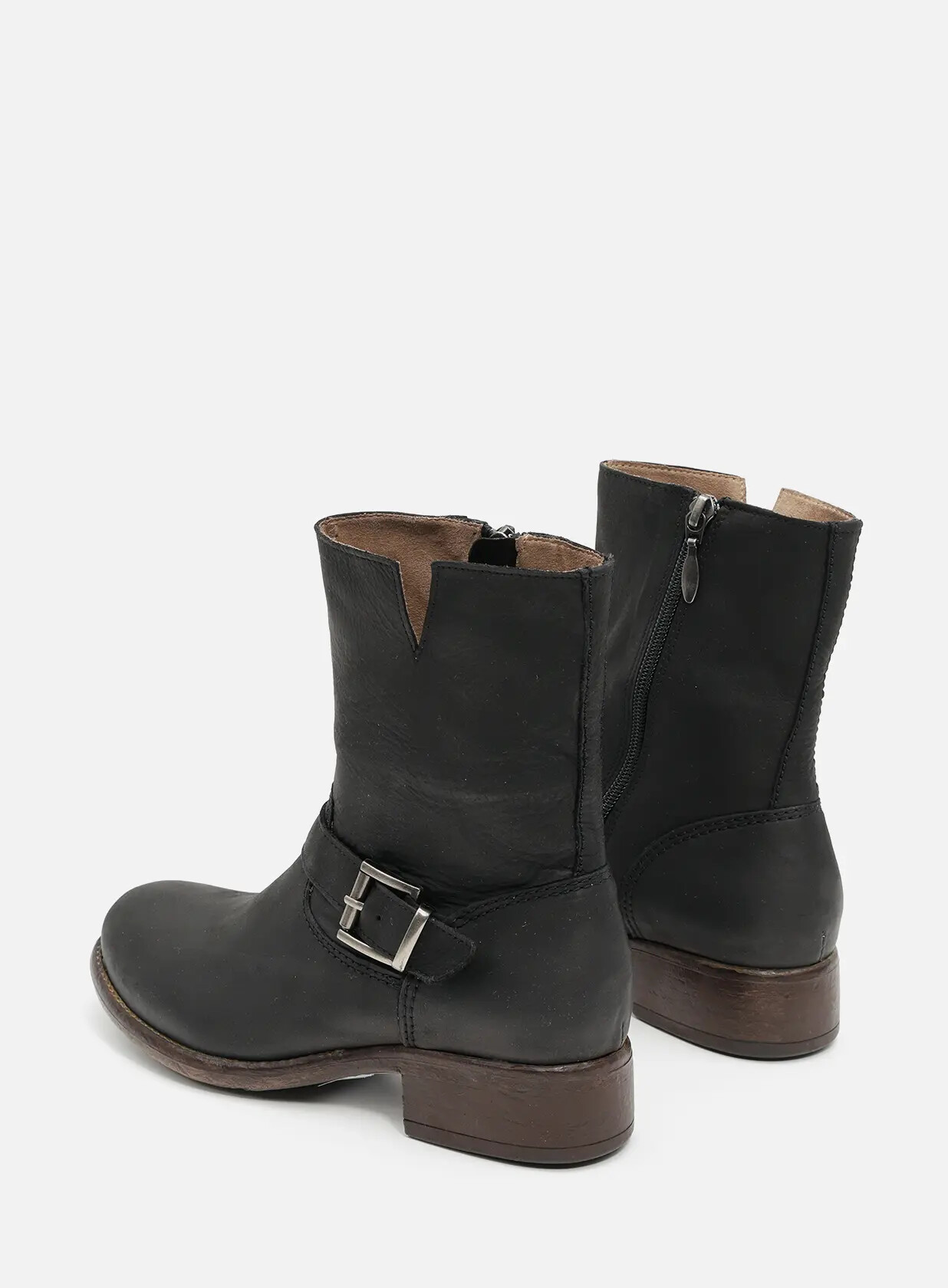 מגפונים מעור עם אבזם - דלאוור