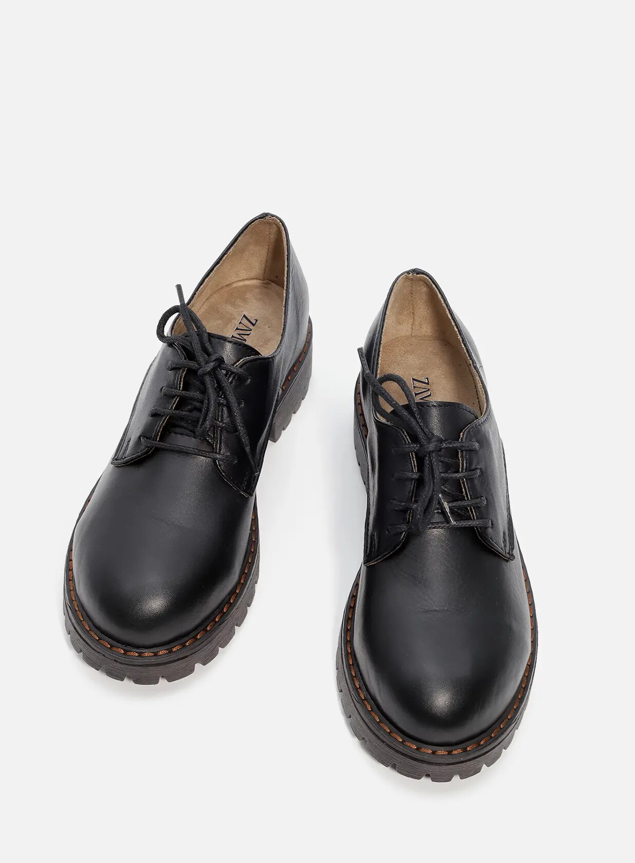 נעליים מעור מבריק - לונדון