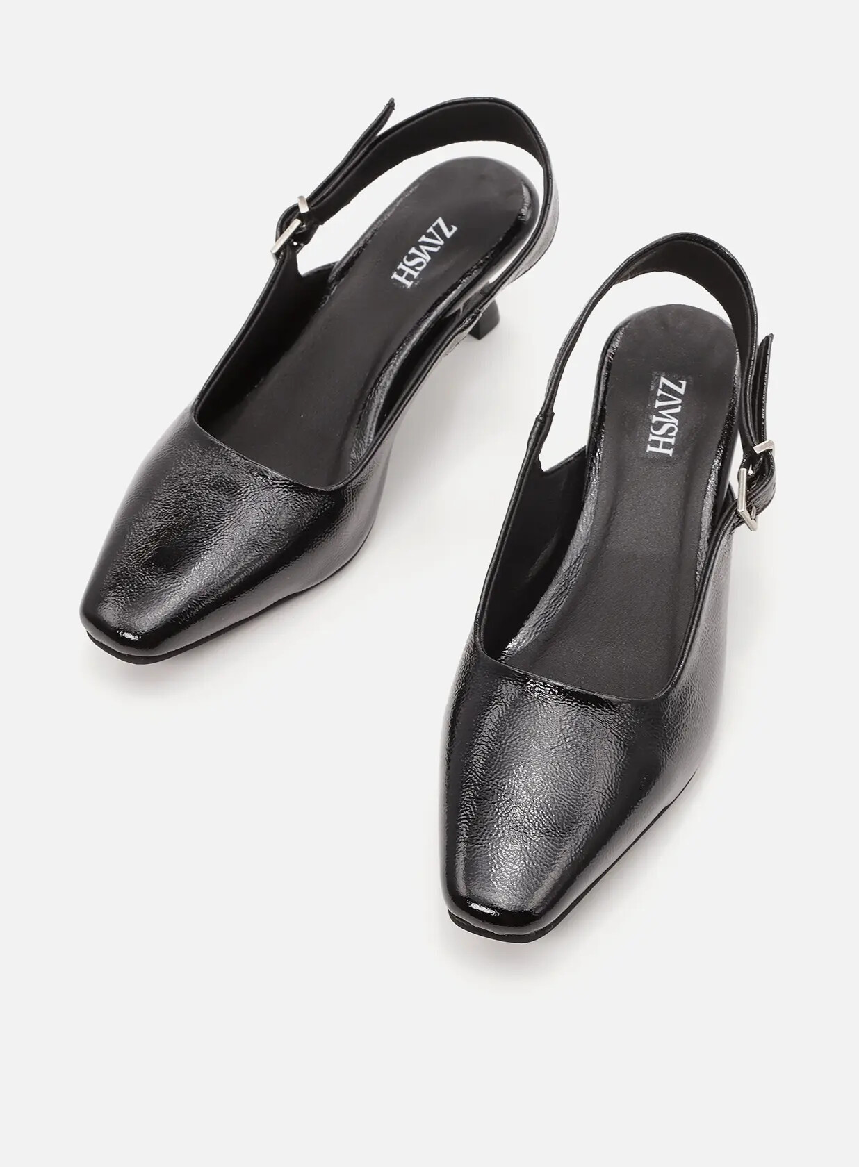 נעלי עקב סירה מעור - Marie