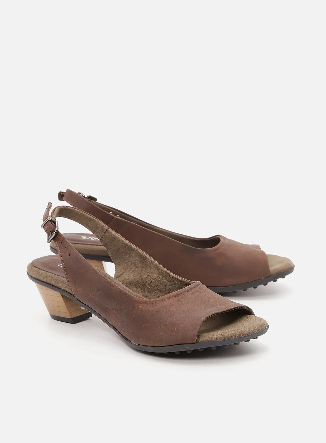 סנדלי עקב  מעור - Yasmine