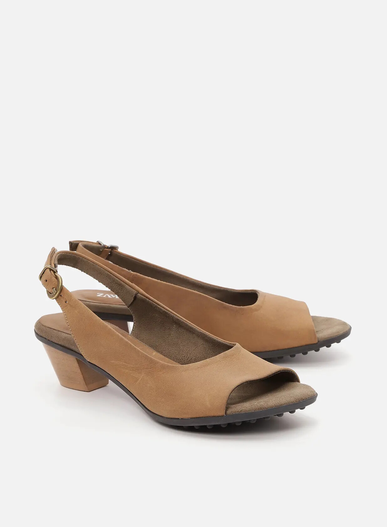 סנדלי עקב  מעור - Yasmine