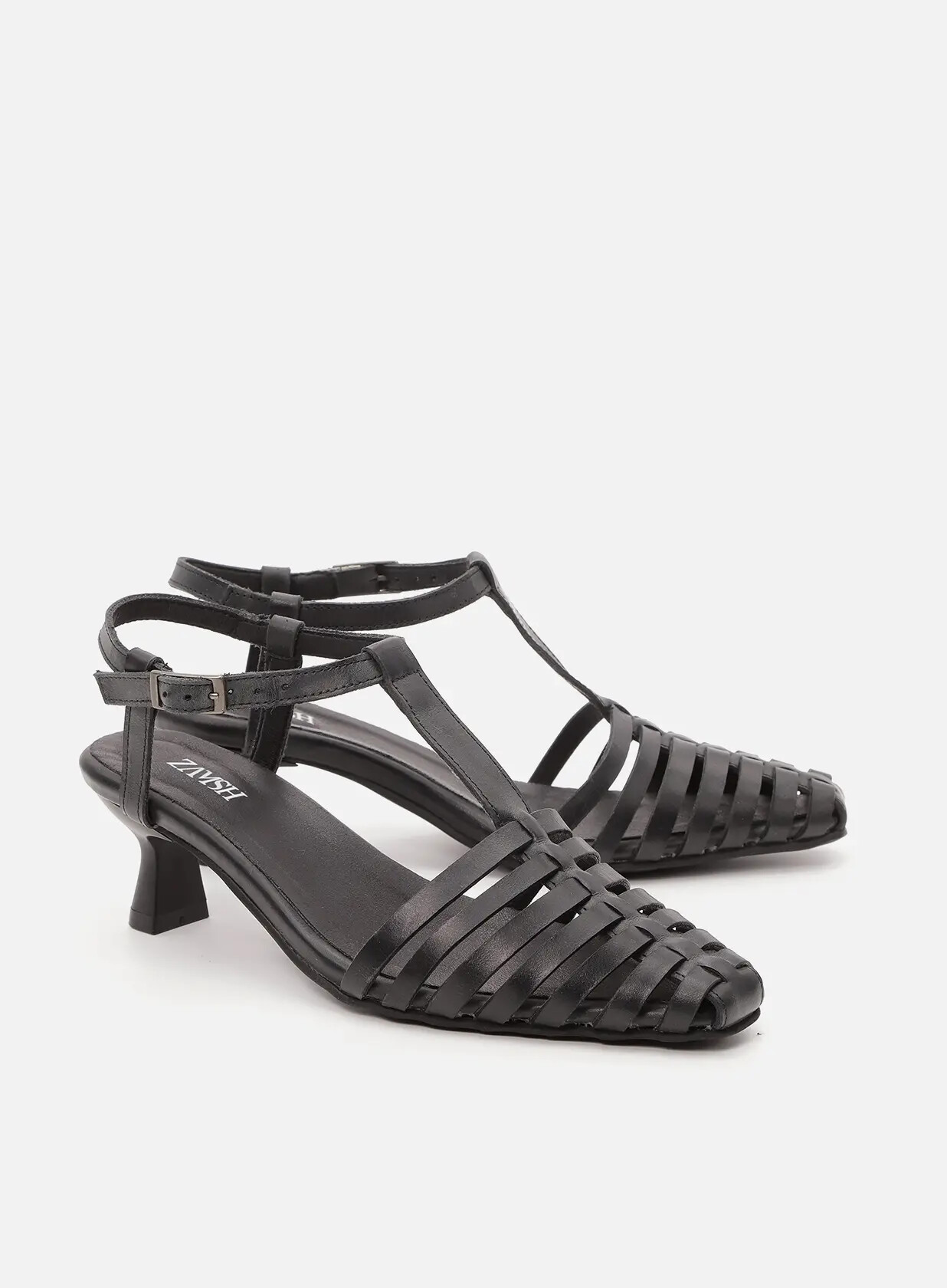 סנדלי עקב מעור - Adrian