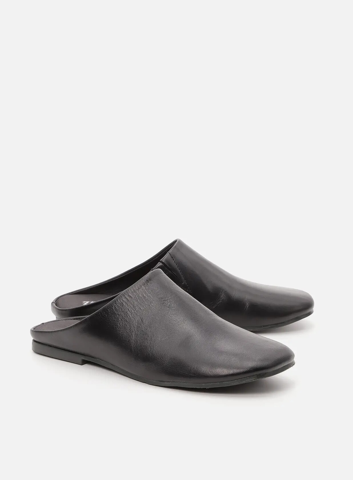 כפכפי עור שטוחים - Rose