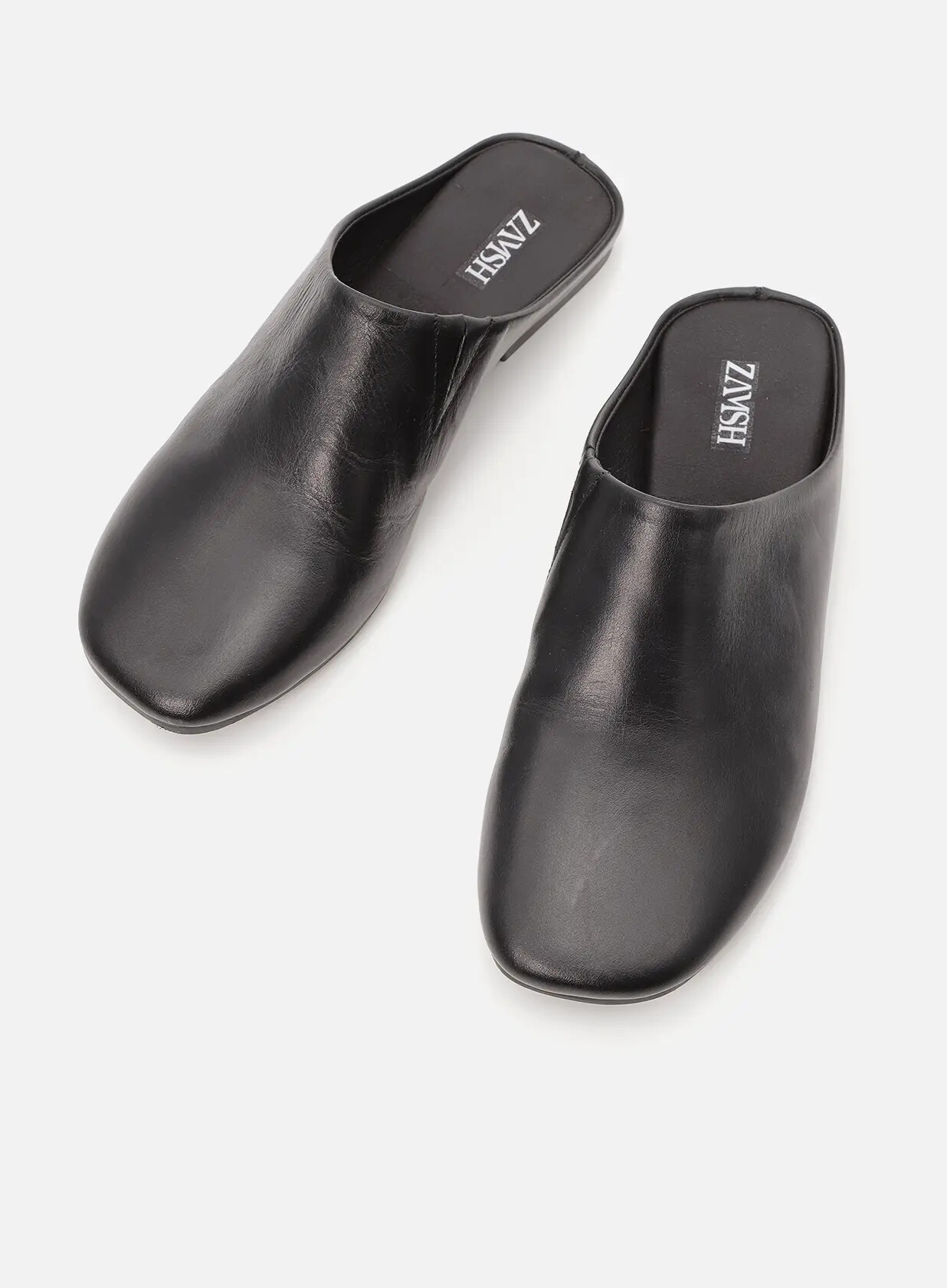 כפכפי עור שטוחים - Rose