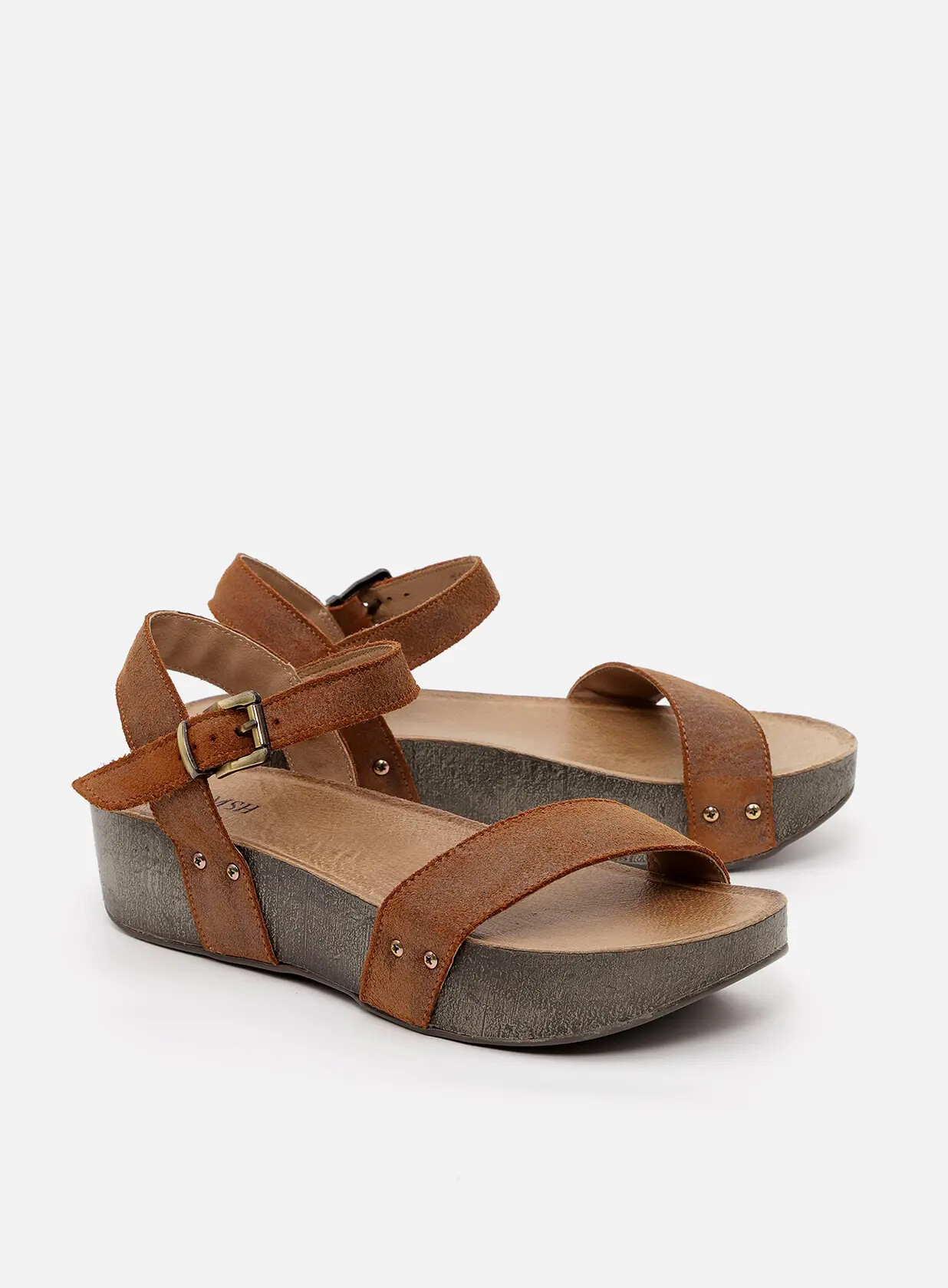 סנדלי פלטפורמה מזמש - Shila