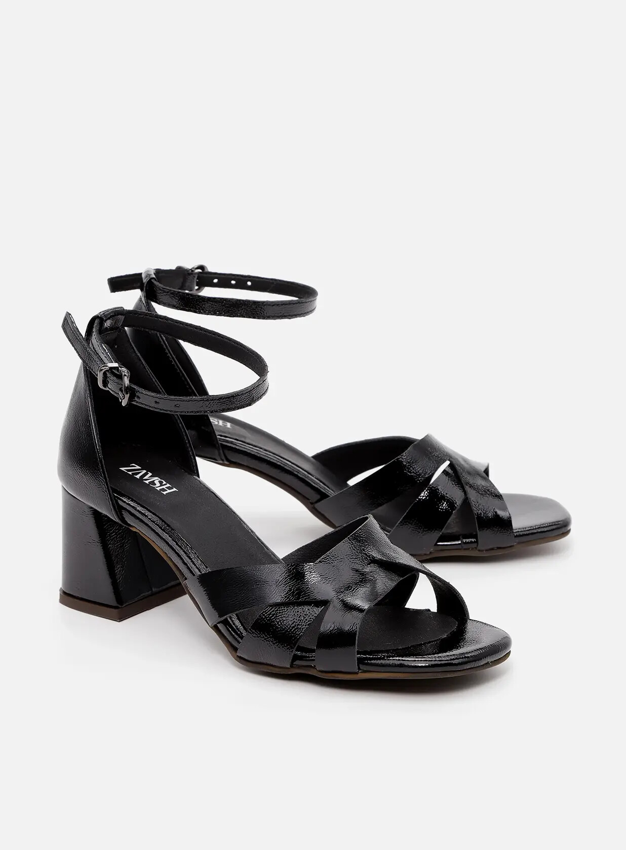 סנדלי עקב מעור - Isabelle