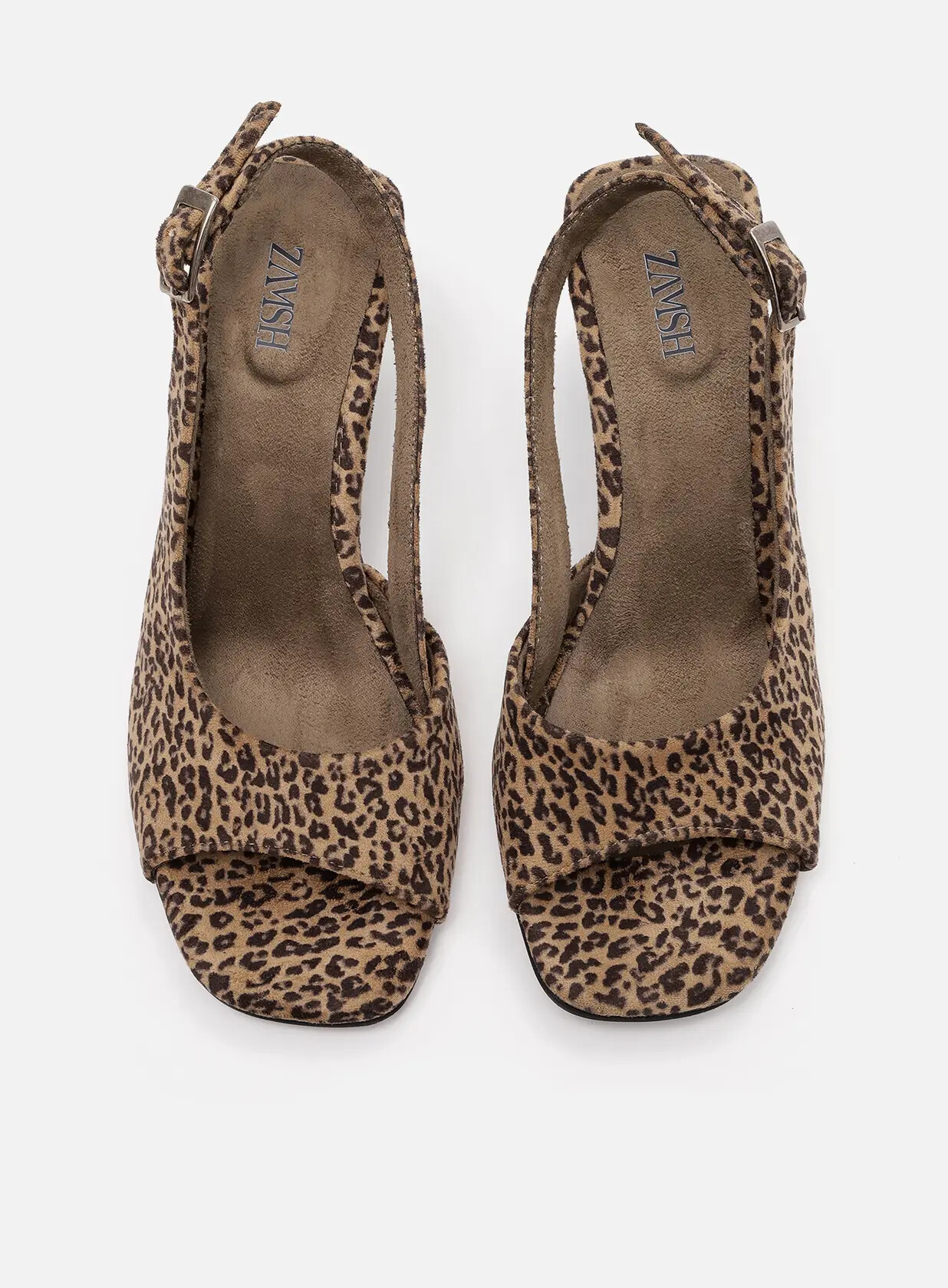 סנדלי עקב מנומרות - Carla