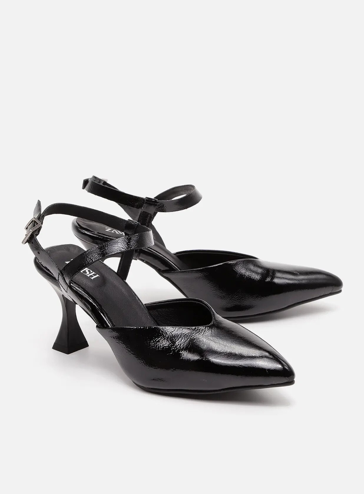 נעלי עקב סירה מעור - Vanessa