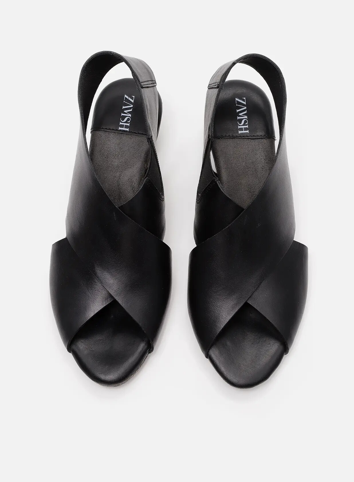 סנדלי עקב X מעור - Roxane