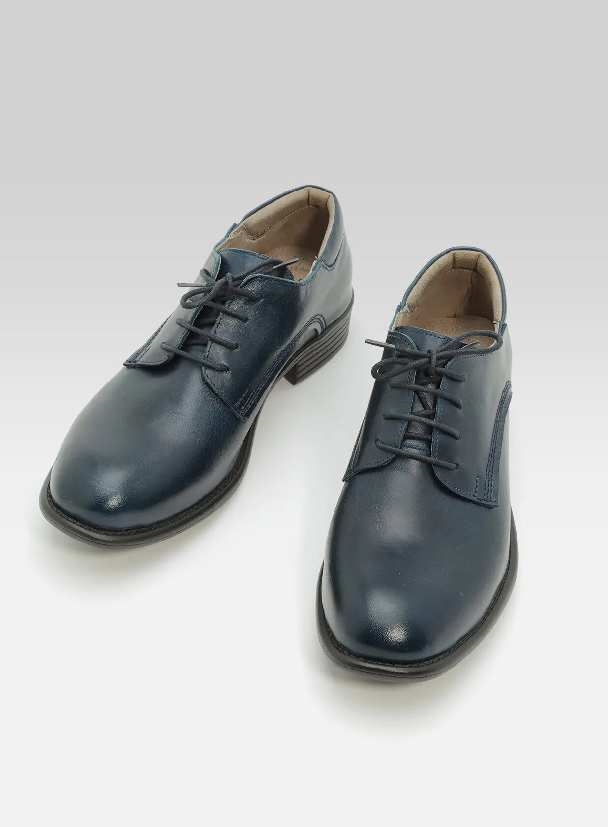 רון- נעל 1/2 דרבי מבריק